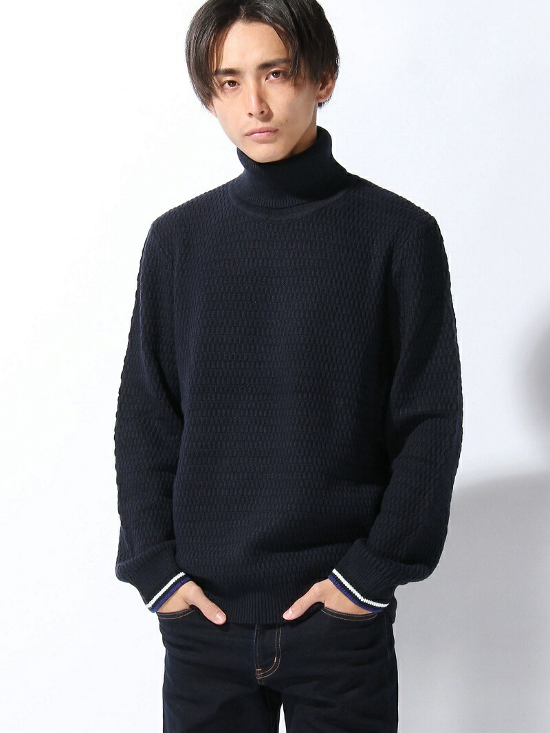 楽天市場】【SALE／50%OFF】リブ編みタートルネック セーター LACOSTE