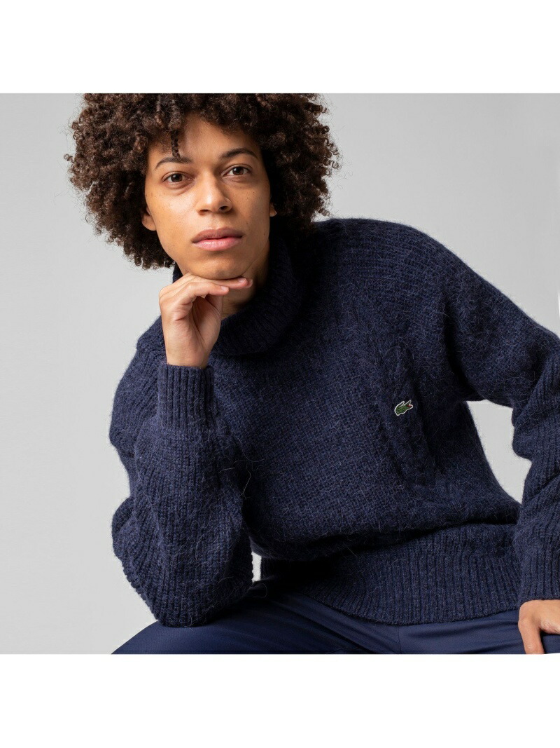 楽天市場】【SALE／40%OFF】アルパカブレンドタートルネックケーブル