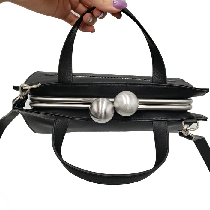 楽天市場】kawa-kawa カワカワ kawakawa 角型 2way がま口バック 天然