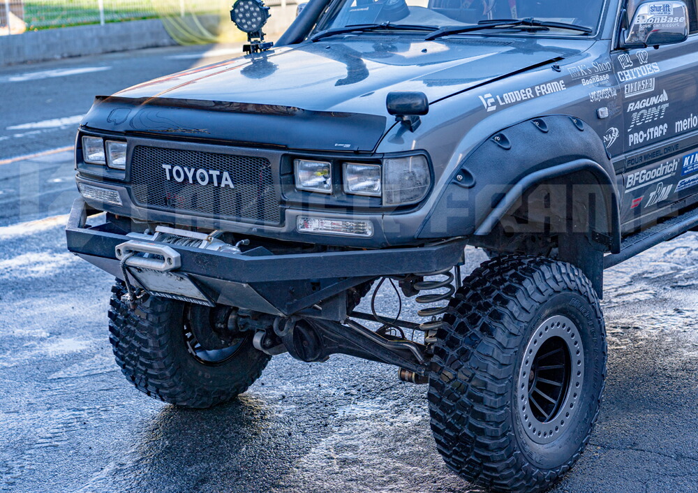 楽天市場】ランクル80 バグガード ボンネットプロテクター パーツ