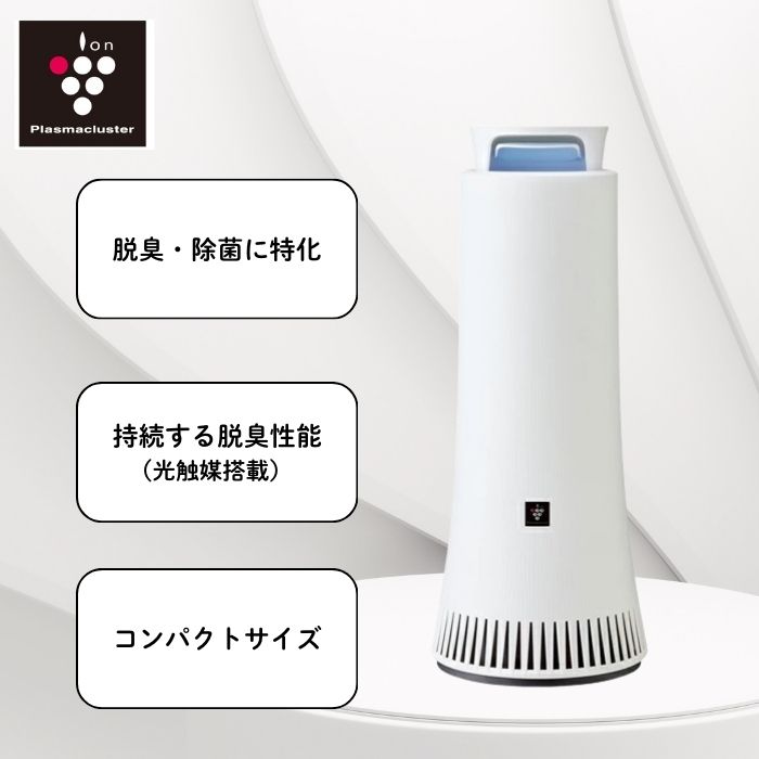 楽天市場】シャープ 脱臭機 SHARP DY-S01-W プラズマクラスター 除菌