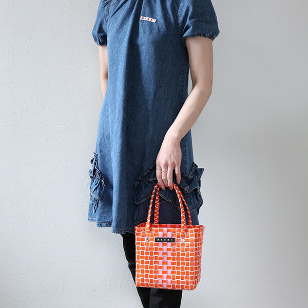 楽天市場】MARNI KIDS マルニ MICRO BASKET BAG バスケットバッグ かご
