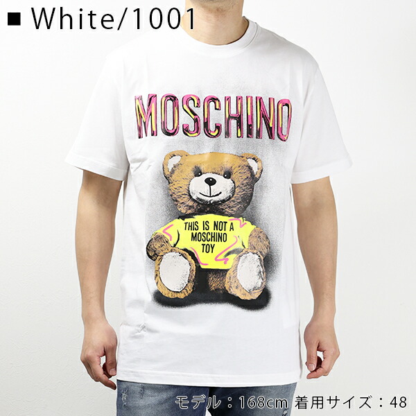楽天市場】MOSCHINO モスキーノ Teddy Bear T-Shirt Tシャツ 半袖