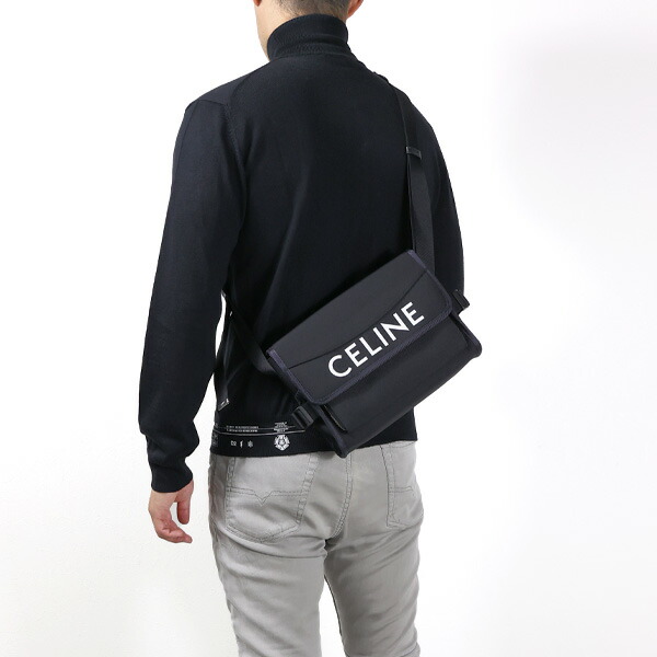 楽天市場】Celine セリーヌ Logo Small Messenger Bag ショルダー