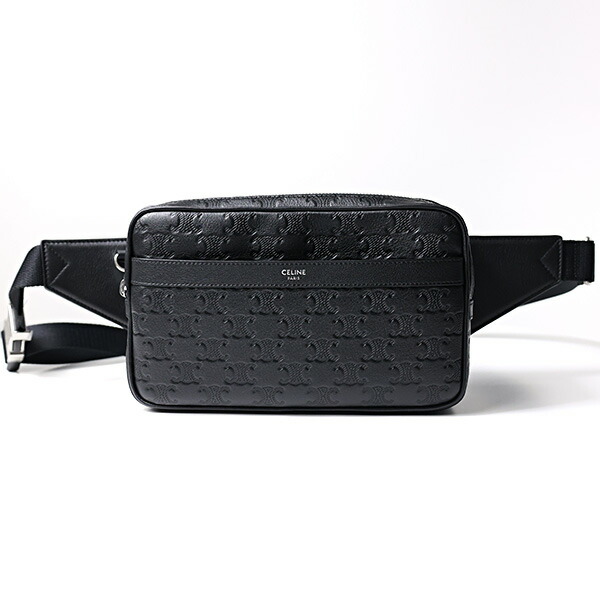 楽天市場】CELINE セリーヌ Triomphe Embossed Belt Bag ベルトバッグ