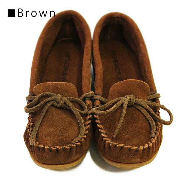 楽天市場】【11color】Pompadour ポンパドール Suede Boat Moccasin