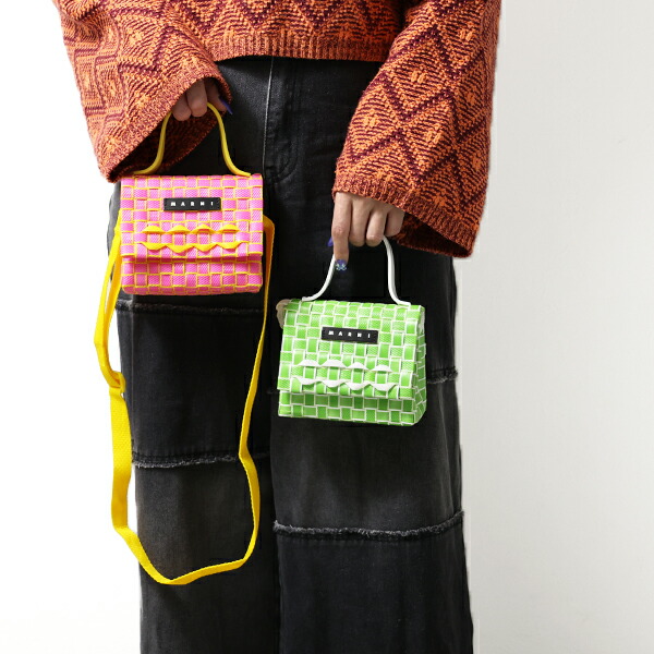 楽天市場】MARNI マルニ キッズ ショルダーバッグ JOY BAG MICRO