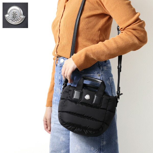 MONCLER レザーショルダーバッグ 使用5日 定価16.2万 - MONCLER レザー