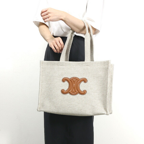 楽天市場】Celine セリーヌ Large Cabas Thais Cuir Triomphe Tote Bag