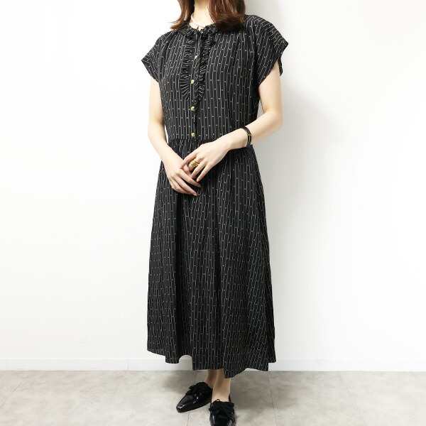 楽天市場】CELINE セリーヌ Triomphe Stripe Silk Dress ワンピース