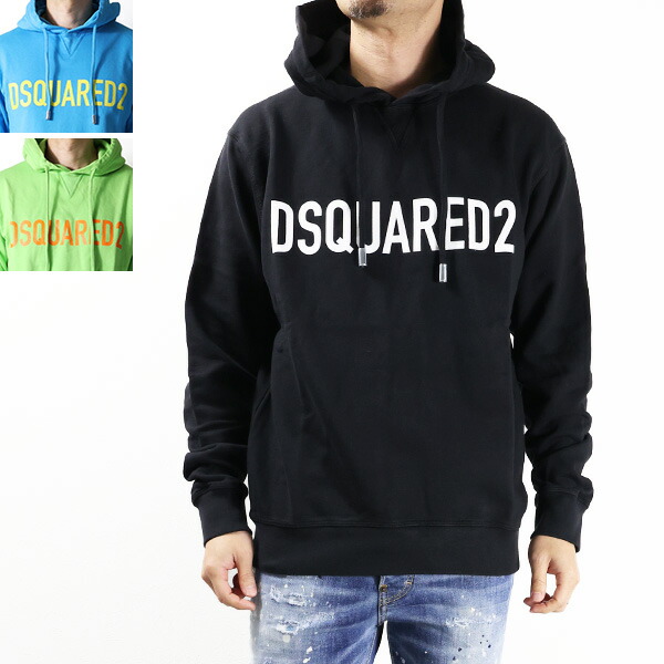 楽天市場】Dsquared2 ディースクエアード Logo Hoodie プルオーバー