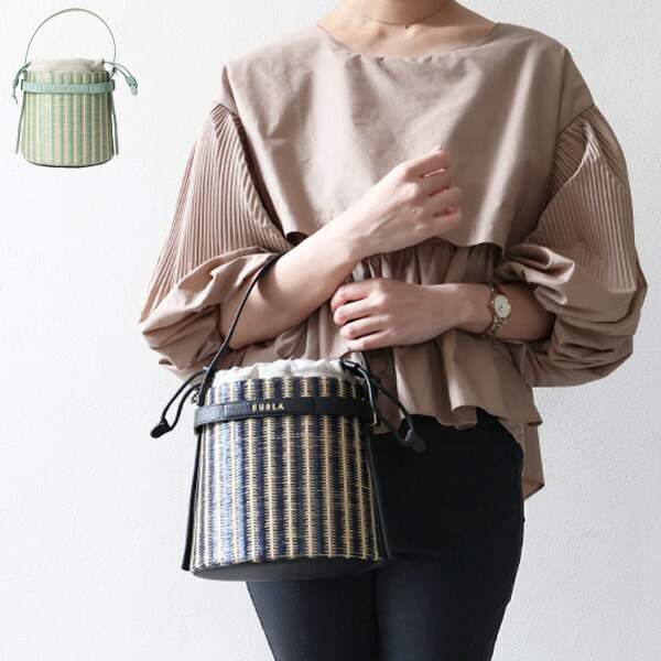 楽天市場】FURLA フルラ GIOVE MINI BUCKET BAG バケットバッグ