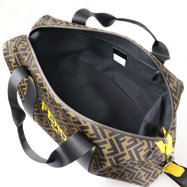楽天市場】FENDI フェンディ FENDI KIDS NYLON FF MONOGRAM GYM BAG