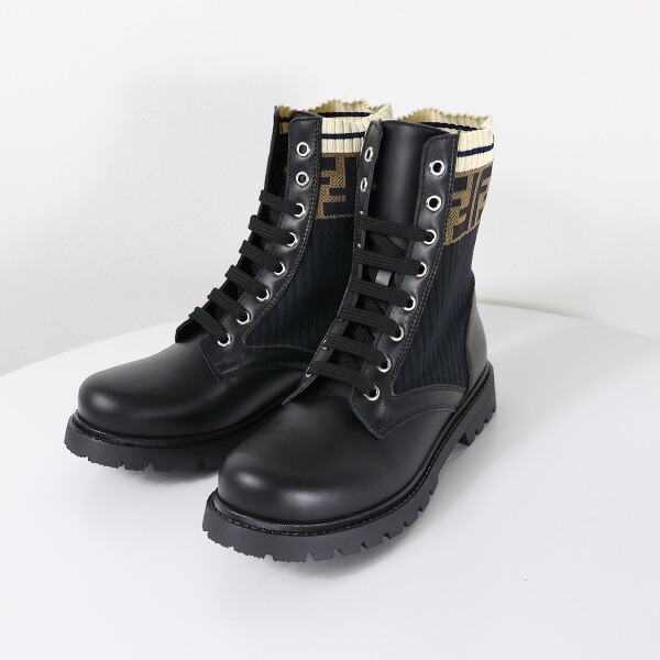 楽天市場】FENDI フェンディ FENDI KIDS TRONCHETTO SHORT BOOTS