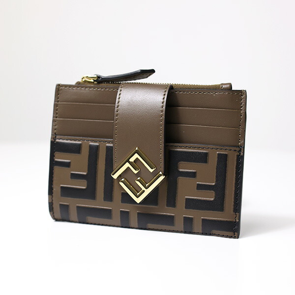 楽天市場】FENDI フェンディ FF Diamonds Zip Card Case FF