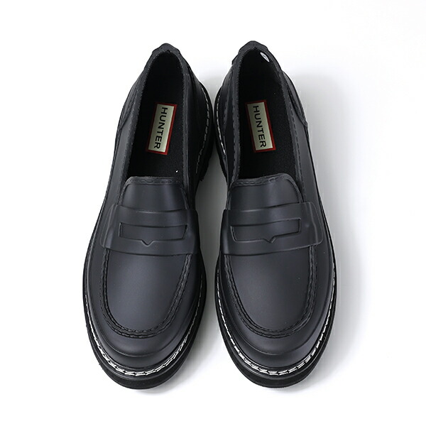 楽天市場】HUNTER ハンター WOMENS REF STITCH PENNY LOAFER
