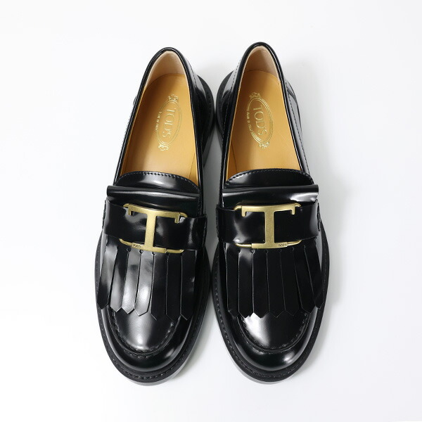 楽天市場】TODS トッズ T TIMELESS Fringe Leather Loafers レザー