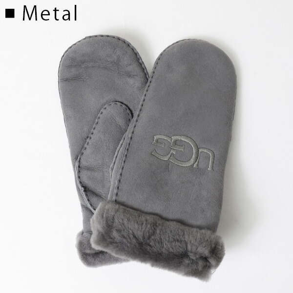 楽天市場】UGG アグ W SHEEPSKIN EMBROIDERED MITTEN 20932 手袋