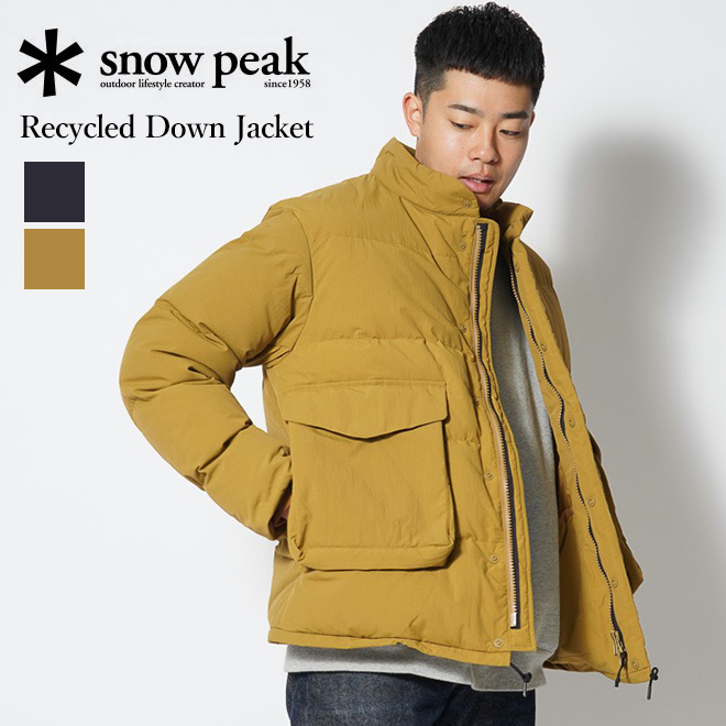 楽天市場】スノーピーク｜snow peak Recycled Down Jacket Mサイズ