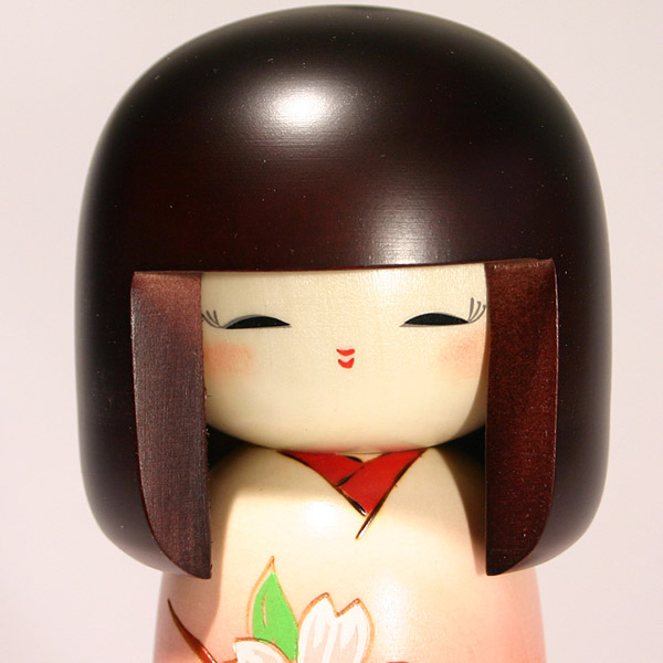 楽天市場】こけし 「さくら」 C257 創作こけし 置物 木製 お土産 日本