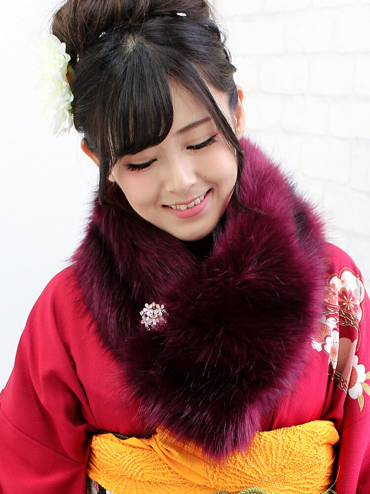 楽天市場】ティペット ファー マフラー レディース 冬 用 フェイク