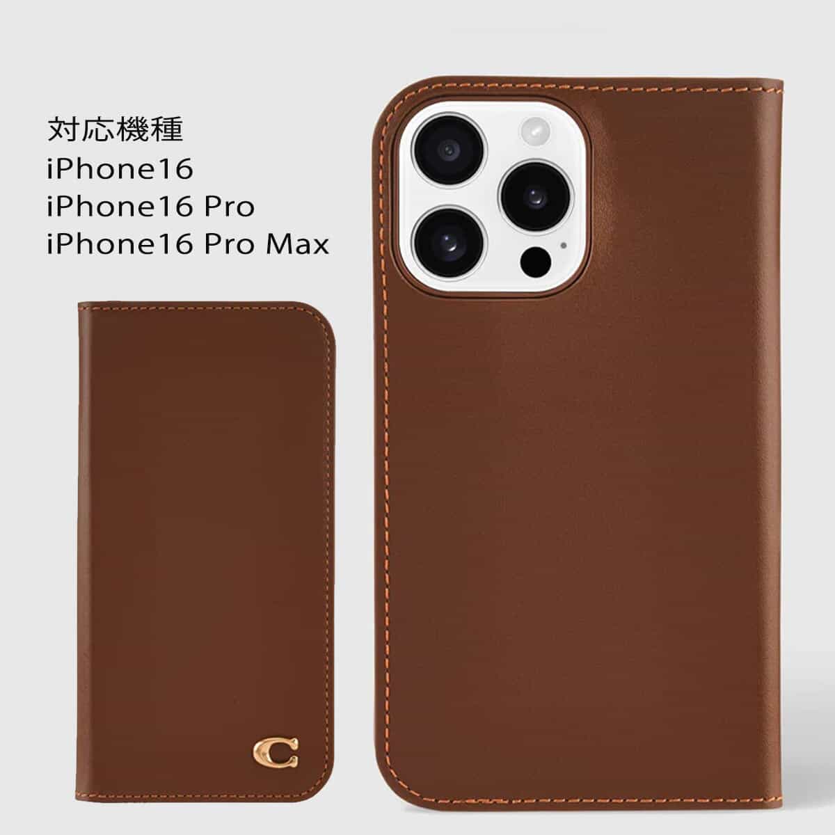 楽天市場】コーチ iPhone16 ケース 手帳型 iphone 16 pro iphone16 pro