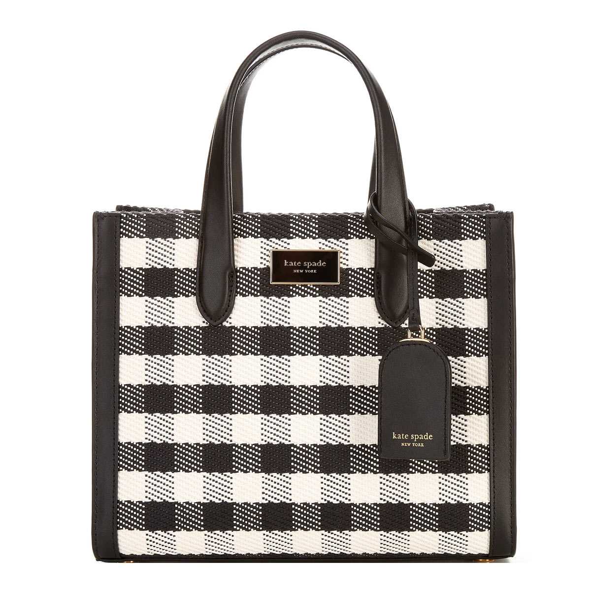 楽天市場】ケイトスペード トートバッグ レディース 縦型 ギンガム