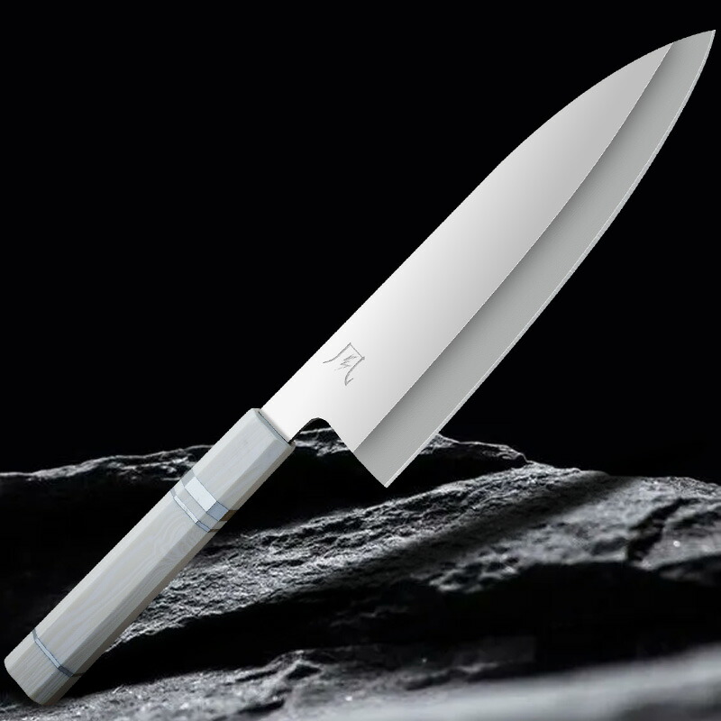 楽天市場】【特典付き】風刃 本焼出刃包丁 210mm 鏡面仕上げ VG10鋼