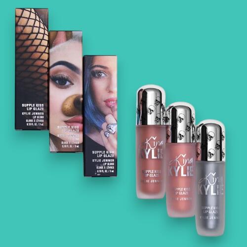 楽天市場】限定！King Kylie リップ3本セット ポーチ付き カイリー