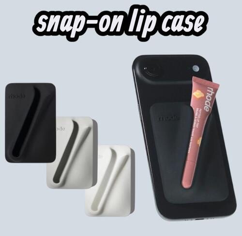 Pre-owned Rhode snap on lip case 黒本体のみ rhode】snap-on lip