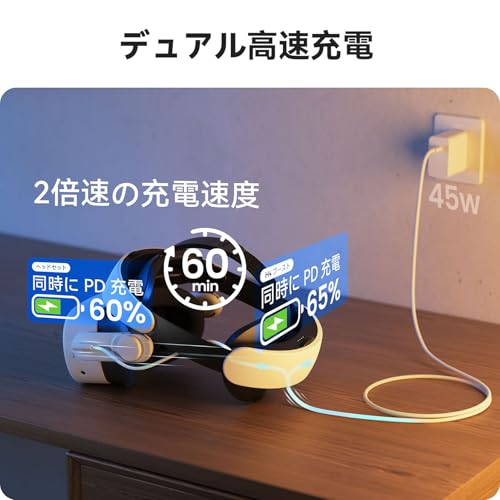 楽天市場】Quest 3/3S ヘッドストラップ バッテリー ストラップ メタ