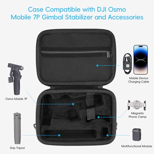DJI Osmo Mobile 7P (収納ケース、純正ケーブル付き) Amazon.co.jp