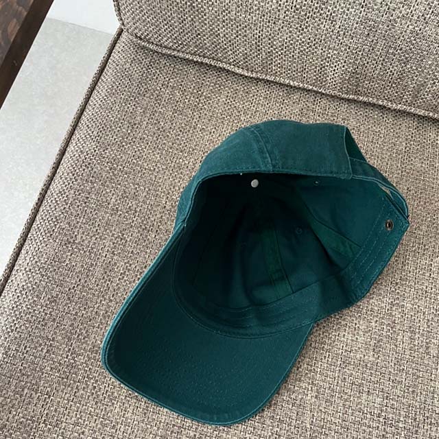 楽天市場】イニシャル R ベースボールキャップ グリーン/エメラルド