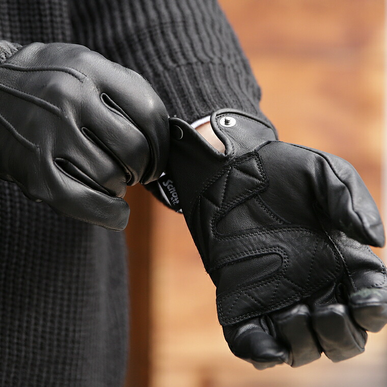 楽天市場】【ポイント10倍】Schott ショット ワンスターグローブ 革