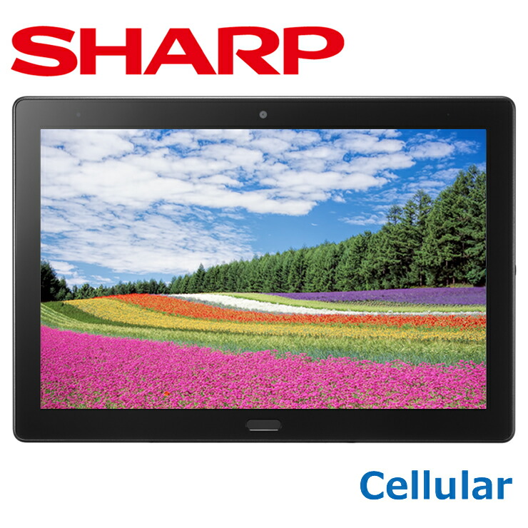 楽天市場】【公式正規品】SHARP タブレット SH-T01L Cellularモデル 約