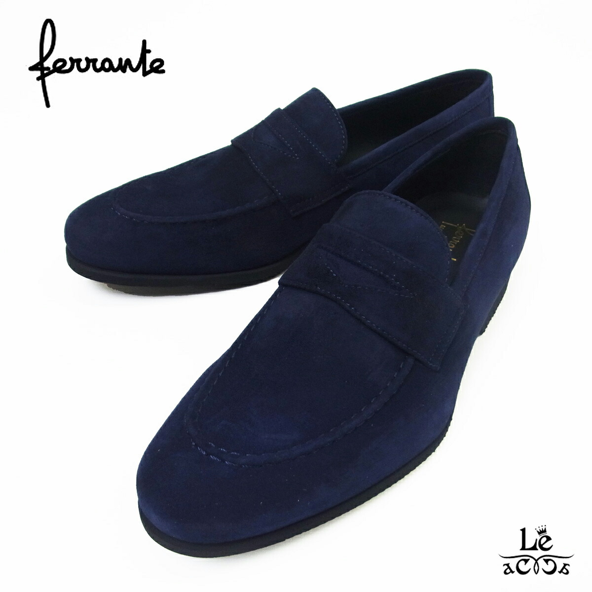 楽天市場】FERRANTE フェランテ スエード ローファー ISEO イセオ