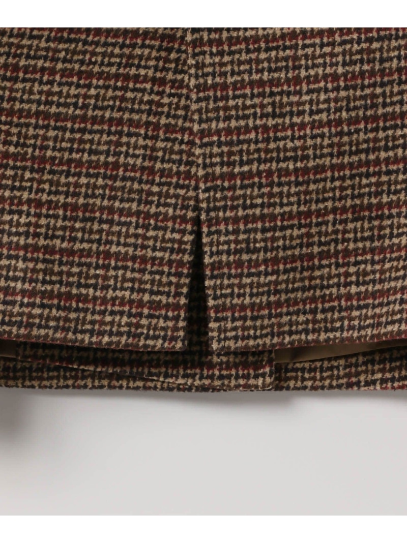 楽天市場】ウーリーダブルミドルチェックコート LEPSIM レプシィム