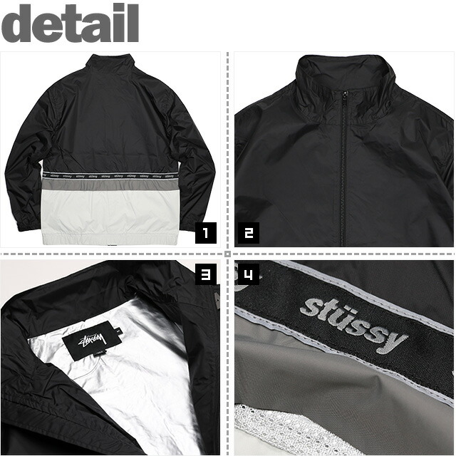 楽天市場】(ステューシー) STUSSY NYLON WARM UP JACKET (JACKET