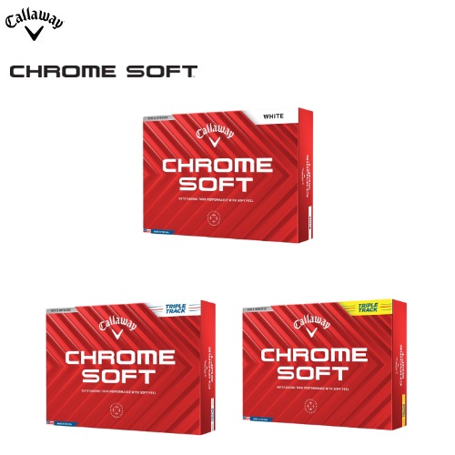 キャロウェイ(Callaway) ゴルフボール CHROME SOFT 24 1ダース」の人気