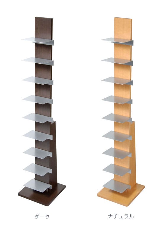 楽天市場】AUX オークス ブックタワー ハイタイプ : リブレ