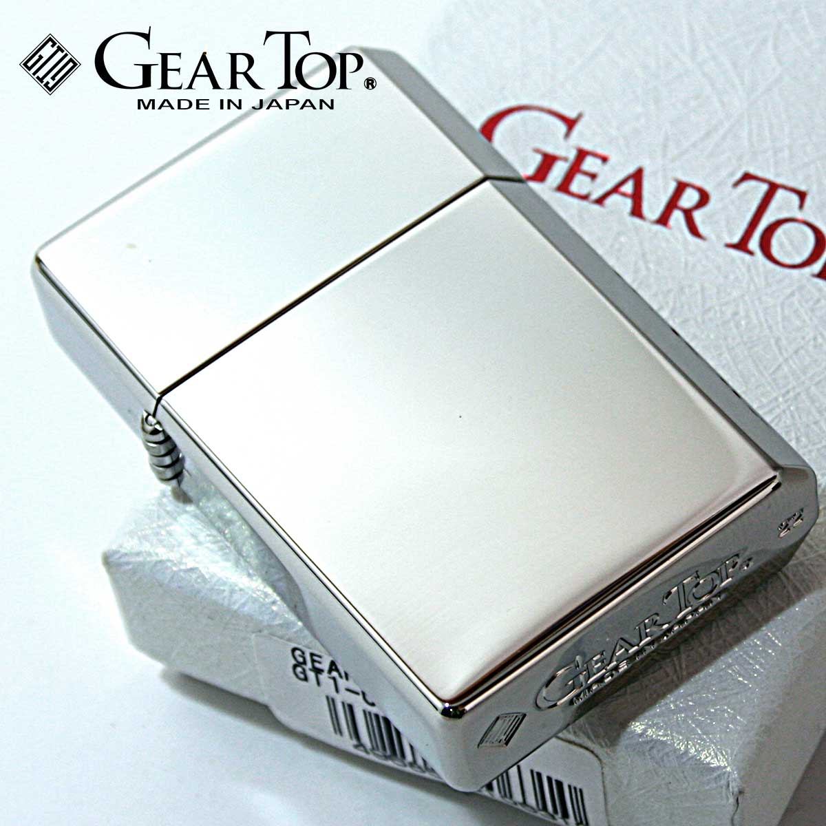 楽天市場】GEAR TOP ギアトップ 無地 ニッケルミラー フリントオイル