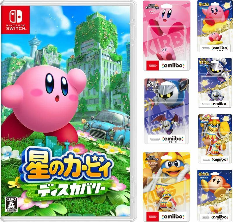 amiibo 新品未開封 7種 amiibo カービィ セット カービィ（Nintendo