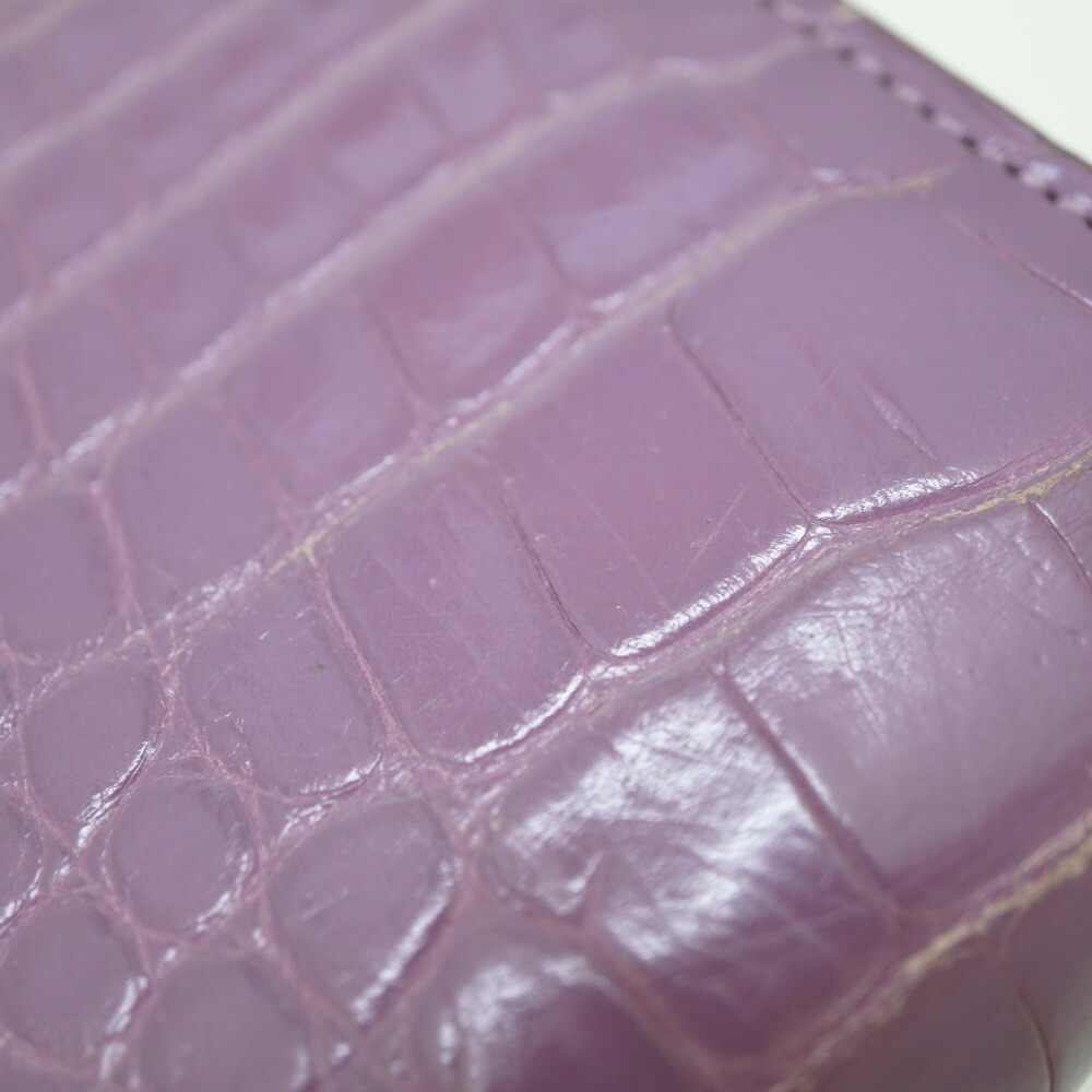 楽天市場】グッチ クロコダイル マーモント コンパクトウォレット