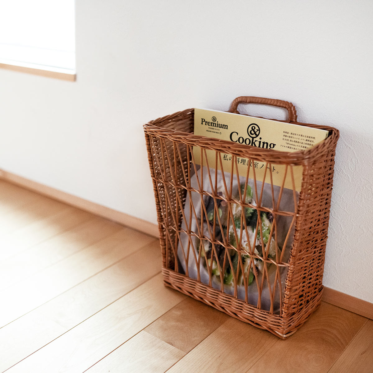 楽天市場】ラトビア PINUMU PASAULE 柳のスリムバスケット A4 北欧