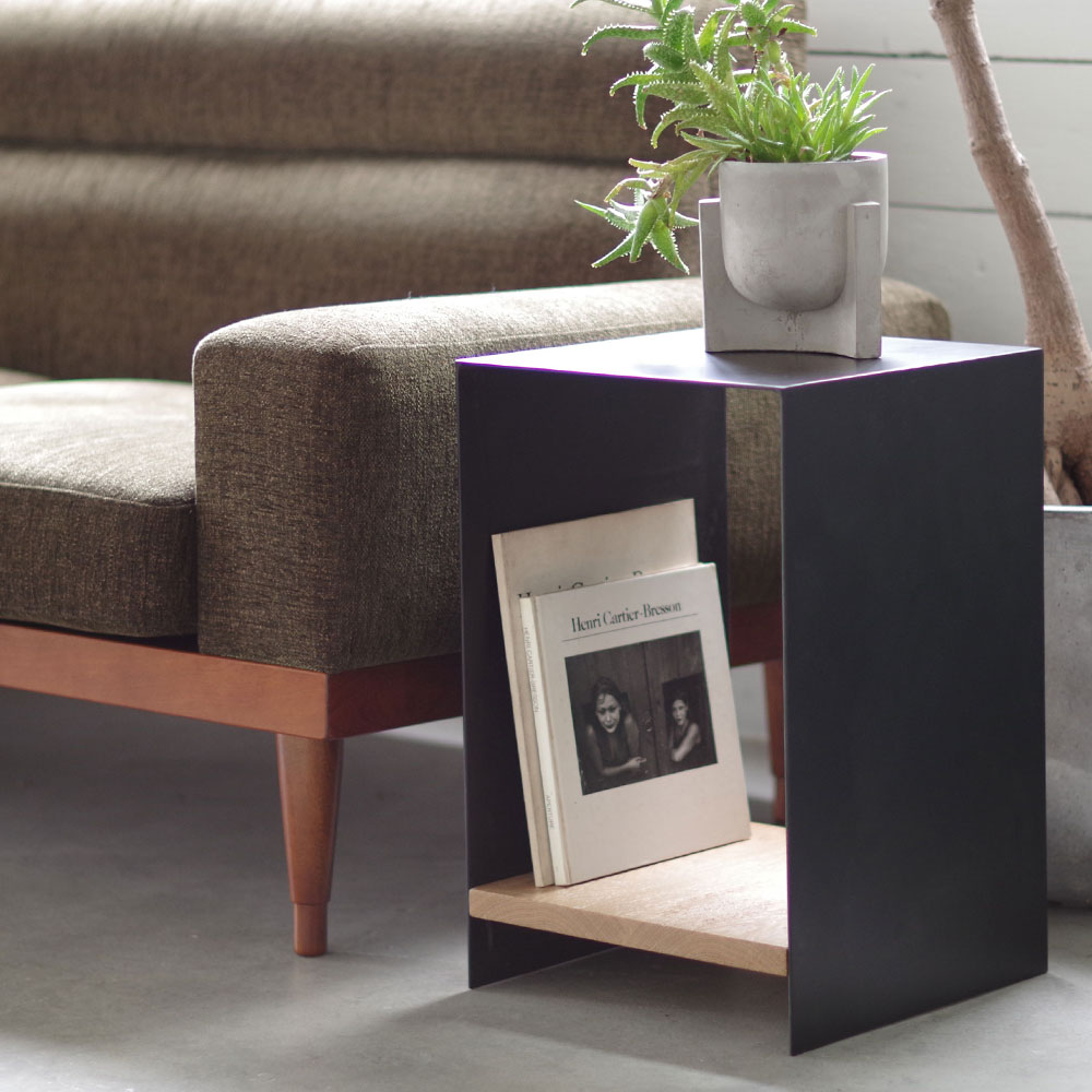 楽天市場】サイドテーブル おしゃれ 北欧 ミニマム アイアン ナイト