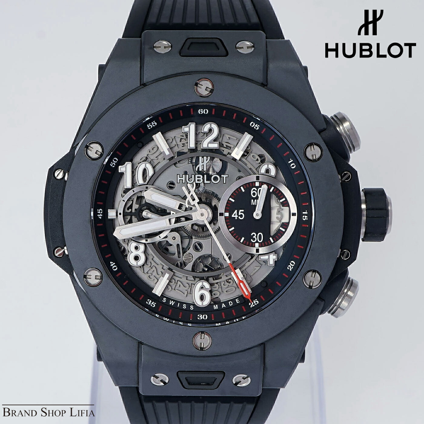 楽天市場】ウブロ ビッグバン オールブラックの通販