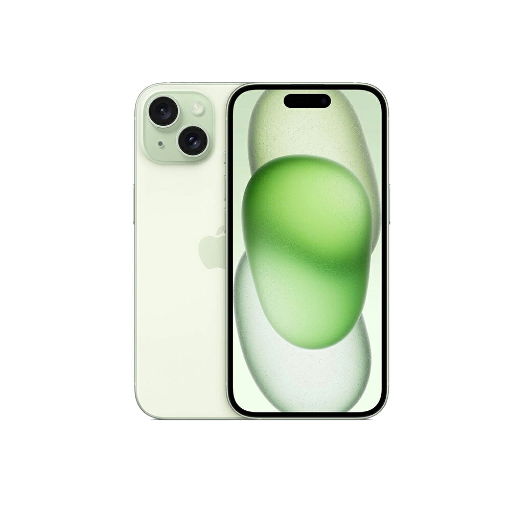 楽天市場】iphone15（カラーグリーン）（スマートフォン本体