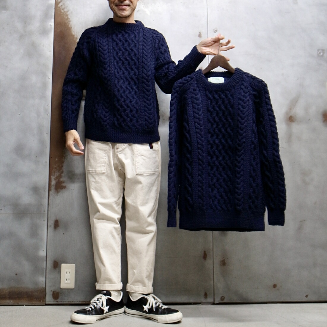 楽天市場】【 INVERALLAN / インバーアラン 】 1A CREW NECK SWEATER