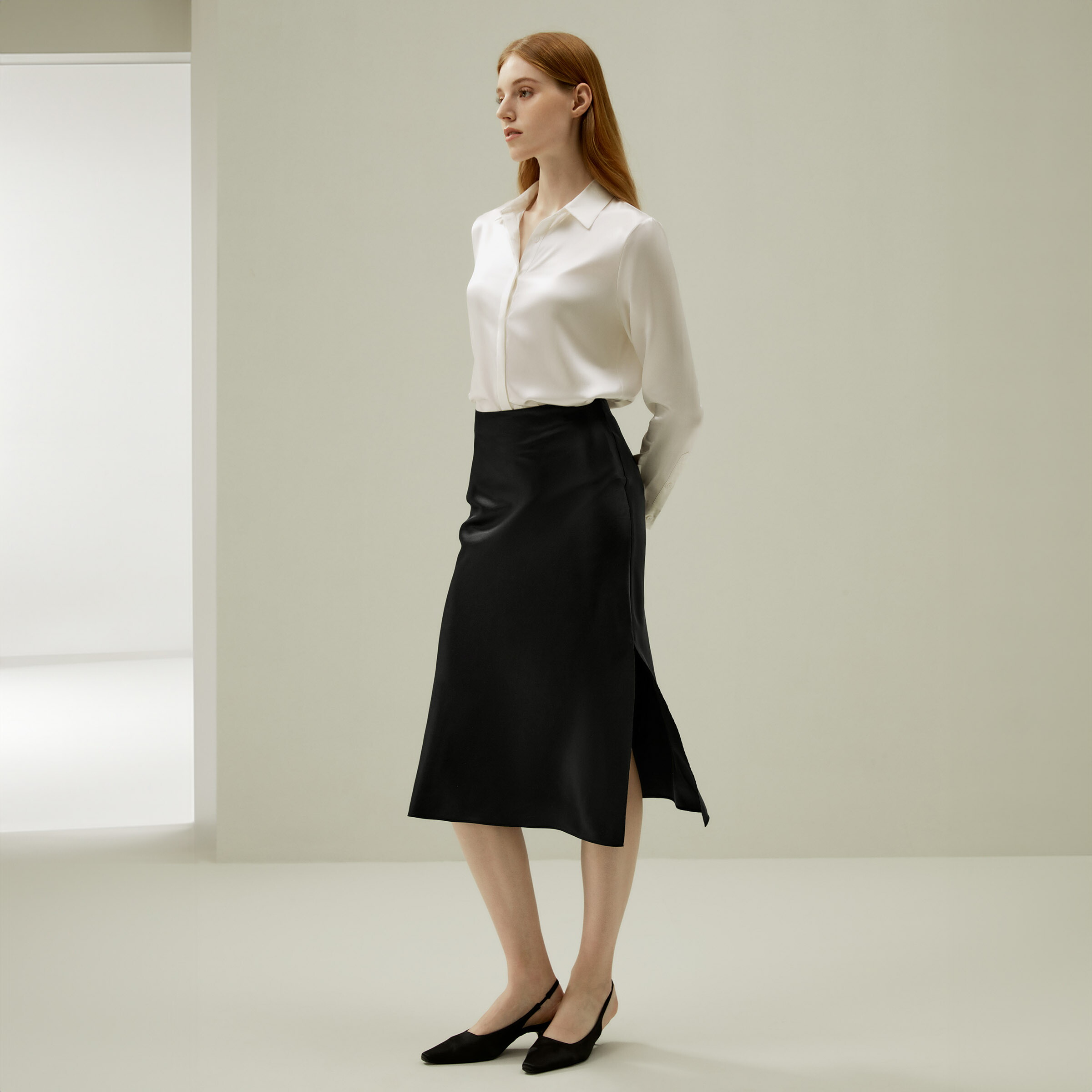 楽天市場】LILYSILK シルク シャツ レディース おしゃれ ブラウス