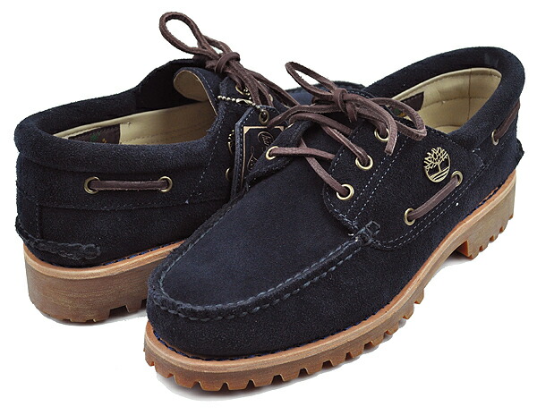楽天市場】Timberland 3EYE CLASSIC LUG DARK BLUE SUEDE TB 0a683w